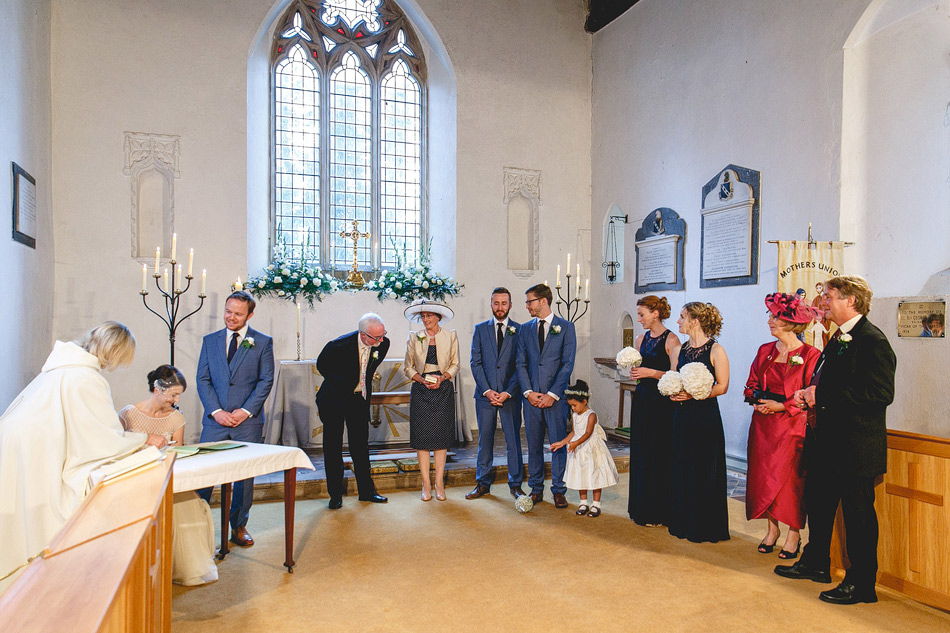 signing the register
