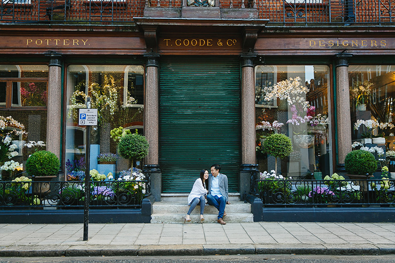 London engagement photography