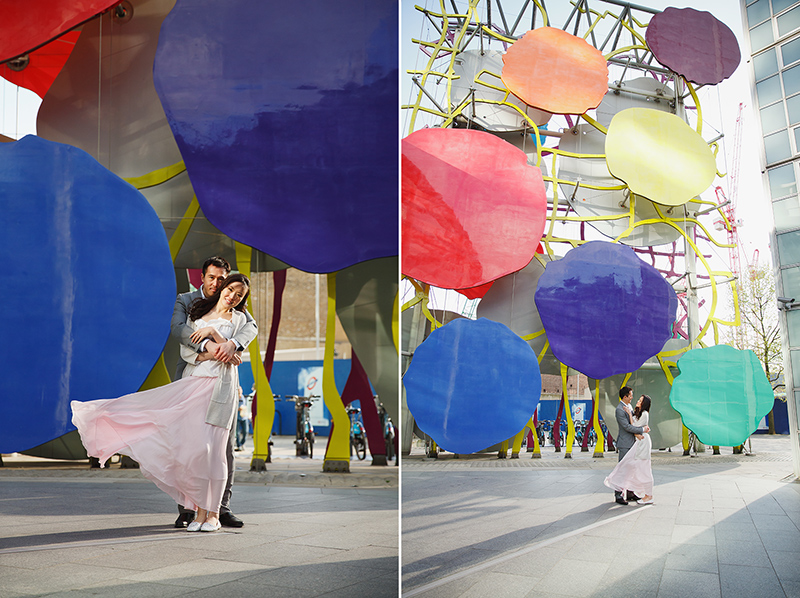 london engagement photography